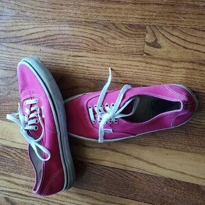 Van's women's Red Size 10